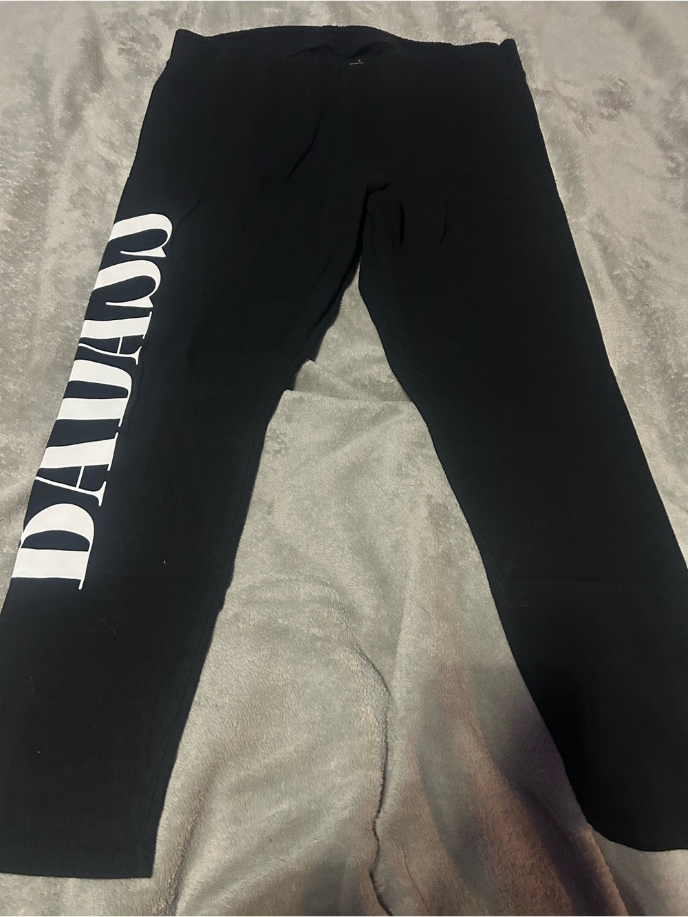 Torrid Black “badass” print Leggings